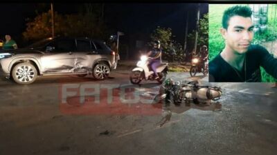 Imagem da notícia Motociclista sofre grave acidente, é levado às pressas para o hospital, mas não resite e morre em Três Lagoas